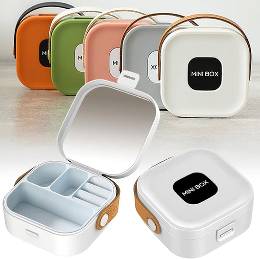 Trendy Jewellery Storage Case With Mirror