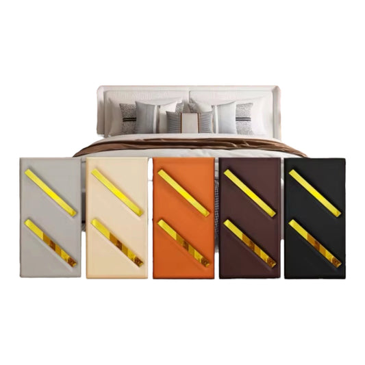MHome Velvet Peel & Stick 3D Wall Home Deco 2pc Pack-Various Options