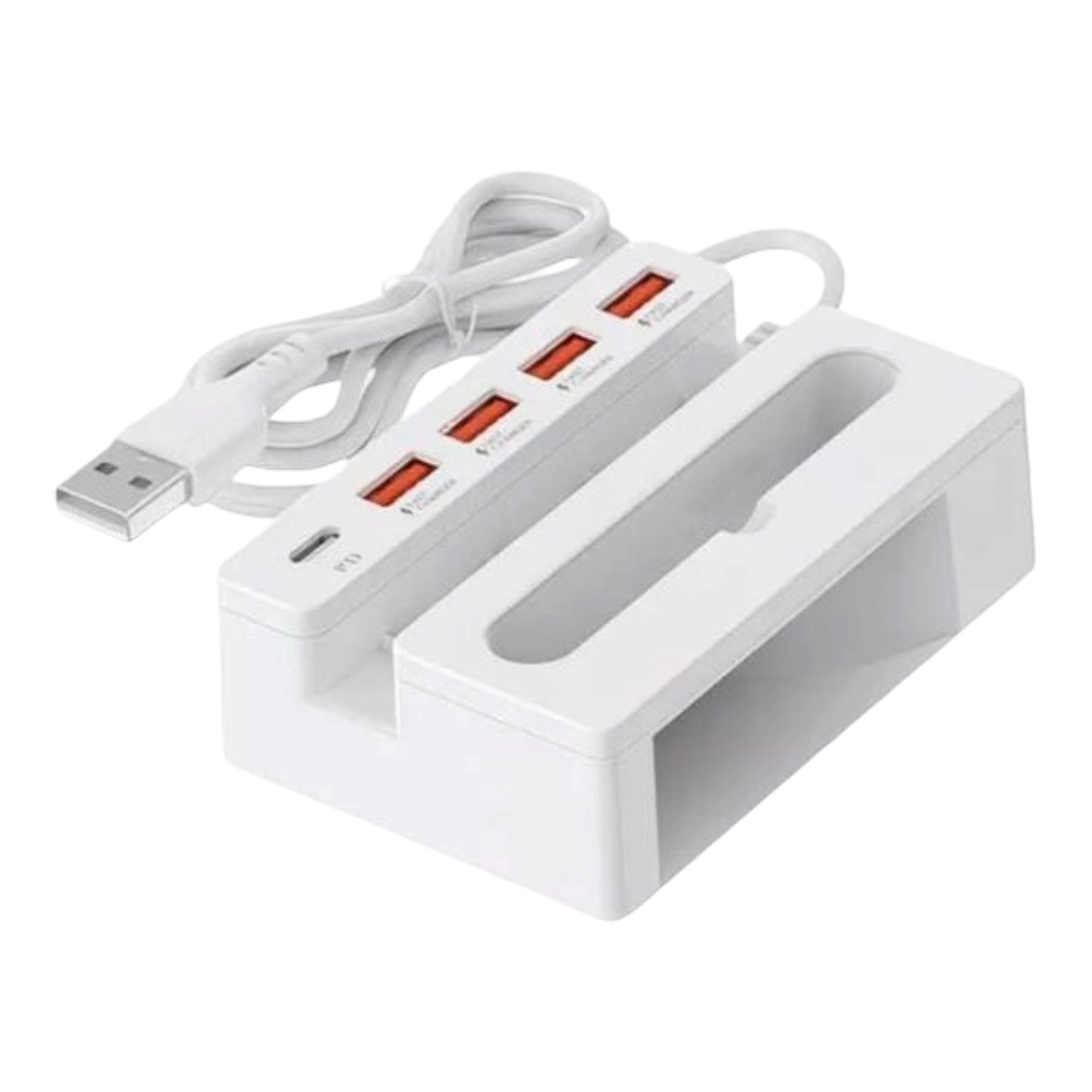 Mtech Fast Charging USB Hub with 4 USB ports & 1 Type C port-65watt