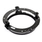 Black Round Headlight Ring Mounting Bracket