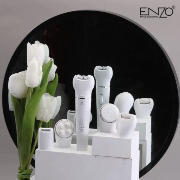 ENZO 5 in 1 Electric Face Cleaner Sonic Vibration