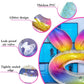 Inflatable Swimming Ring | Sequin Rainbow Wing Design