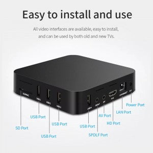 MXQ Pro 4K S905L Android Tv Box - Wireless / 4K at 60FPS