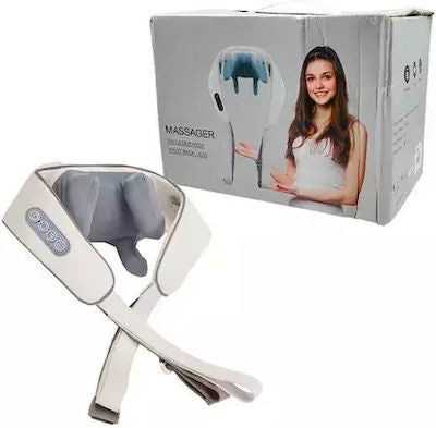 Shiatsu Rechargeable Device - Thermal Massage Neck,Back, Waist & Legs
