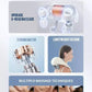 Shiatsu Rechargeable Device - Thermal Massage Neck,Back, Waist & Legs