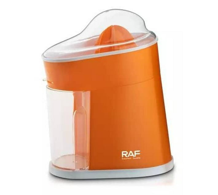 RAF Citrus Juicer 400ml R.637 – Electric Orange & Lemon Juicer, Compact Slow Juicer With Automatic On/Off, Dishwasher Safe