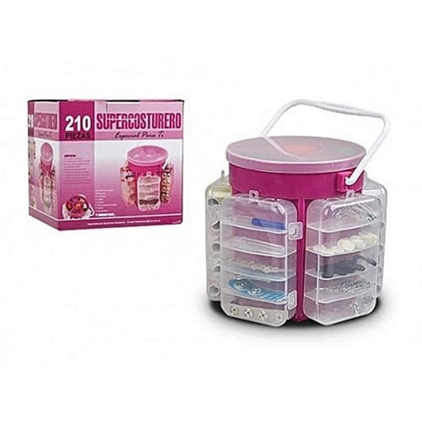 Super Costurero 210piece Sewing Kit Storage Caddy Organizer Megamall Online Store