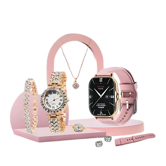 Smartbarry A58 Plus Smart Watch Jewellery Set 2.02 Big Screen