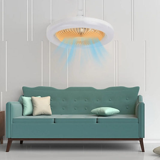 MTech LED Ceiling Light with Fan & Remote – 360° Rotation, 6500K