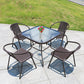 Nordic Style Outdoor Garden Patio/Balcony Set 5pc
