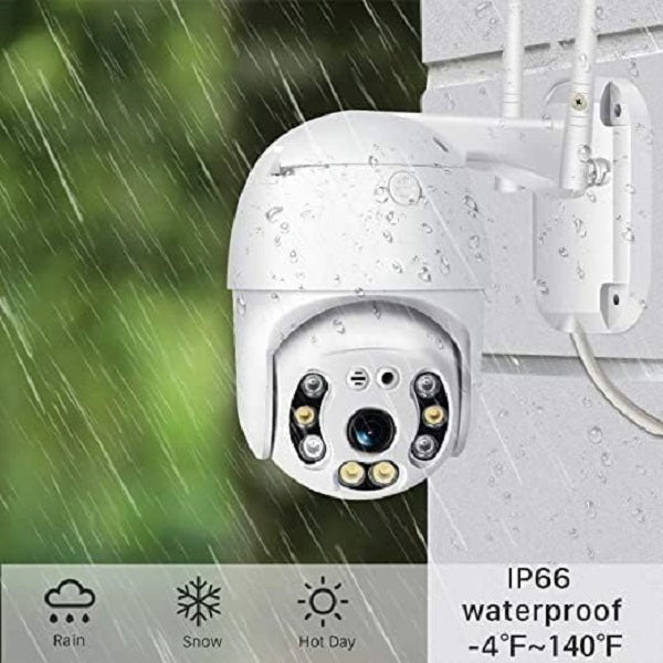 MTech ICSee APP Wifi Smart Camera With IR Sensor And IP66 Protection Rating