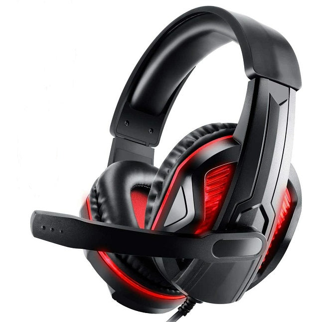 Wolulu  Wired 3.5mm Noise Canceling Gaming Headset With Condenser Microphone