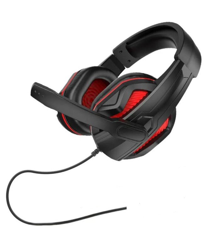 Wolulu  Wired 3.5mm Noise Canceling Gaming Headset With Condenser Microphone