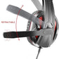 Wolulu  Wired 3.5mm Noise Canceling Gaming Headset With Condenser Microphone
