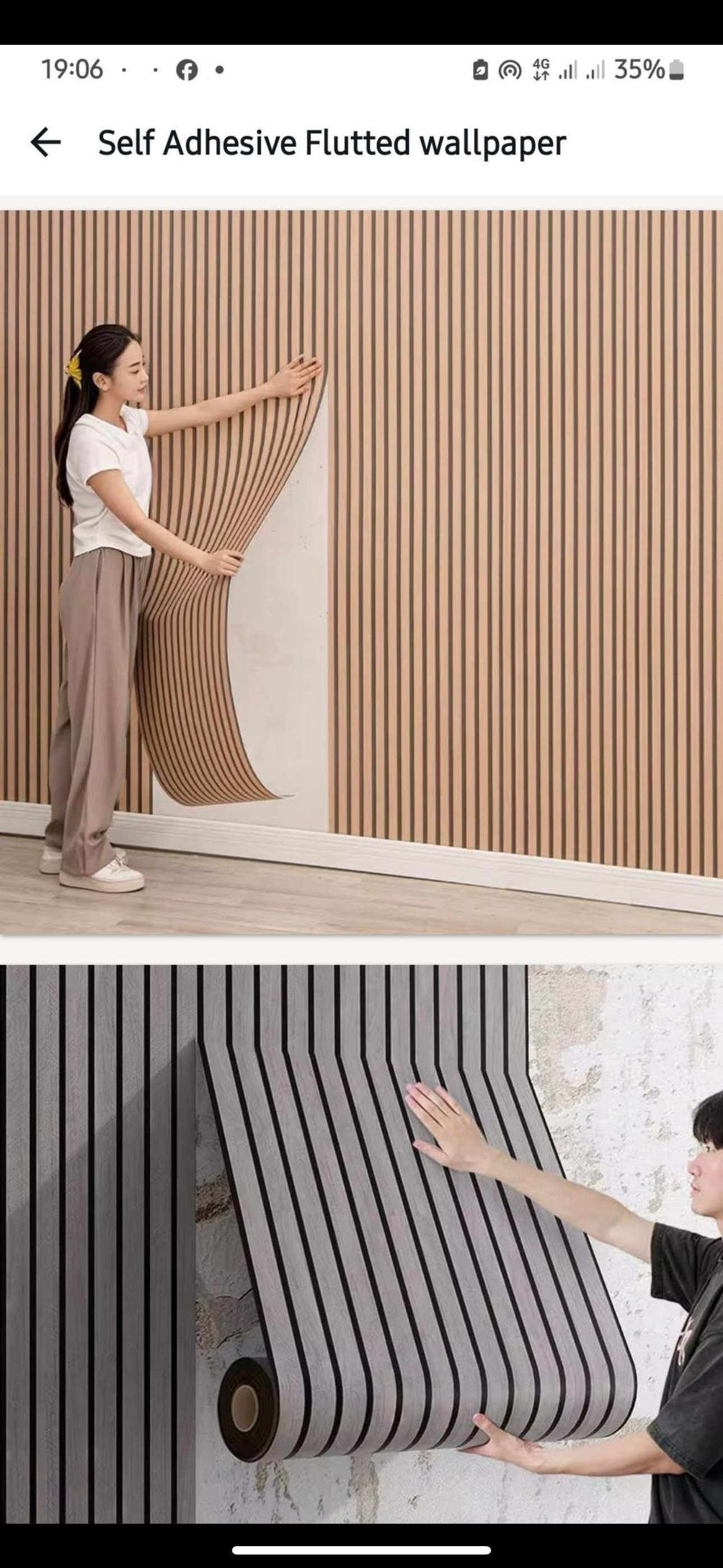 Elegant Marble Peel-and-Stick Wallpaper Roll 1.2mx3m