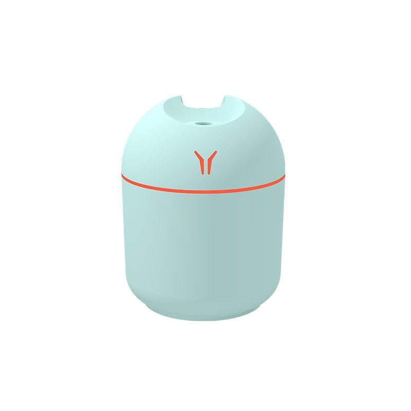 Mini Humidifier For Home Car USB Ultrasonic Mist Maker with LED Night Lamp 220ml
