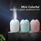 Mini Humidifier For Home Car USB Ultrasonic Mist Maker with LED Night Lamp 220ml