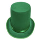 Top Hat Black Felt | One Size Magician Hat Costume |Dress Up Party- Available in Black & Green