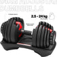 Adjustable Dumbbells 24KG