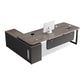 MFurn Executive Oak Office Desk& Chair Set Modern Design Spacious Functional-Various Options