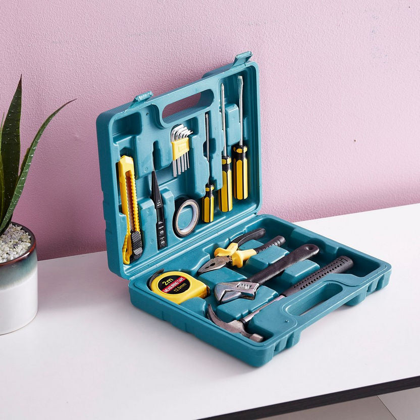 Maintenance Toolkit 16 Pieces Of Household Combination Tool Manual Electric Tool Kit Car Repair Wholesale Hardware Tool Set