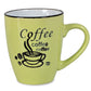 Ceramic Coffee Mug Set 5pc