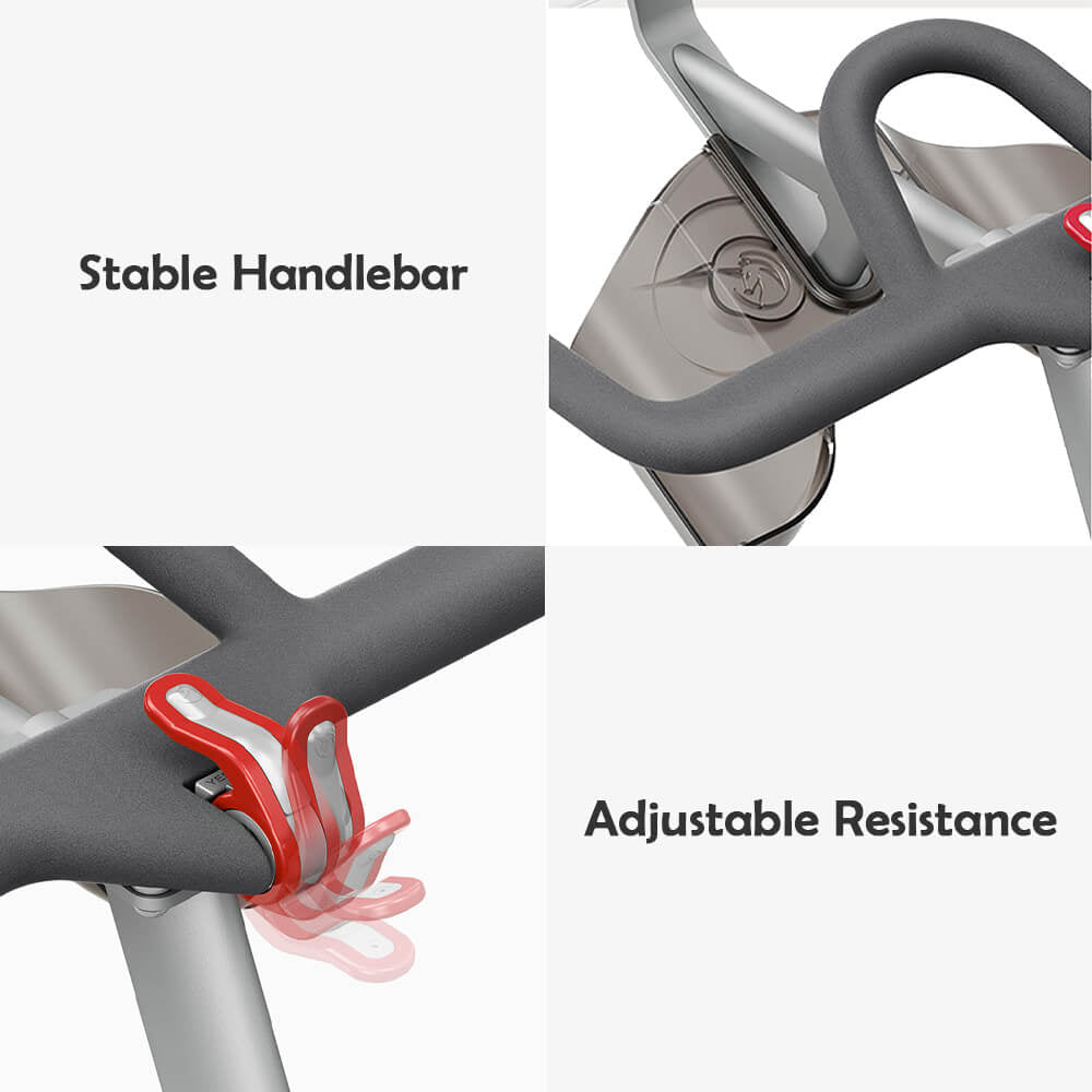 V1-Plus Smart Spinning Bike with 21.5” HD Screen