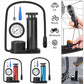 Mini Foot Pump Tire Inflator with Pressure Gauge