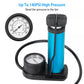 Mini Foot Pump Tire Inflator with Pressure Gauge