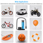 Mini Foot Pump Tire Inflator with Pressure Gauge