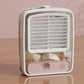 Water Cooled Desk Fan, With Humidifier Spray-Various Colours