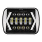 Headlight 7 SquareLED Headlight with DRL 13 LED