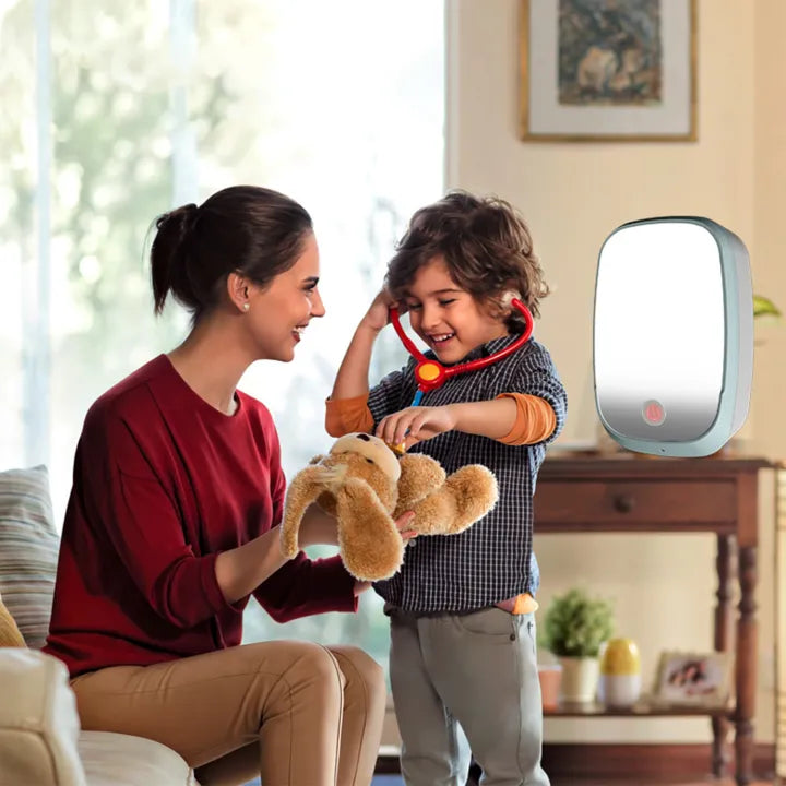 MHome Mini Ozone Sterilizer Household Air Purifier Refrigerator Sterilizer Food Freshener Eliminator Deodorization Sterilizer for Car Wardrobe Etc