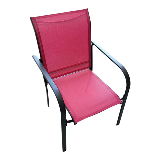 MFURN Stackable Sling Patio Dining Chair