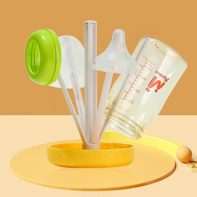 Travel Bottle Cleaner Kit, 6-in-1 with Silicone Baby Bottle Brush