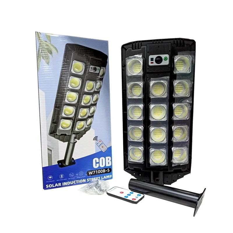 LED Street Light LED COB Solar Induction With Remote & Motion Sensor -700watt