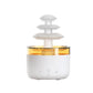 Simulation Rain Humidifier Unique Low Noise Air Diffuser for Office Yoga SPA