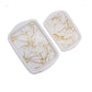 Marble Look Alike Plastic Serving Tray  48x33cm - Single Tray Only