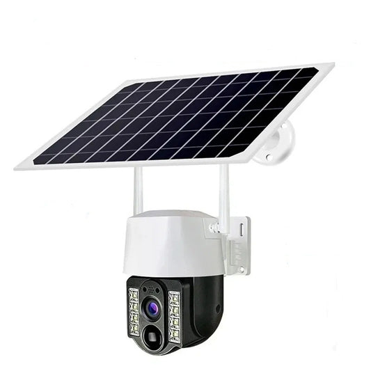 4G Solar Powered Surveillance Camera V380 Pro App