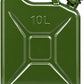MHome Metal Jerry Can - 10 Litres - Green