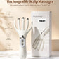 Mtech Multi-purpose Portable Vibration Rechargeable Head Massager Hand Shaped
