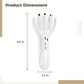Mtech Multi-purpose Portable Vibration Rechargeable Head Massager Hand Shaped