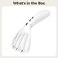 Mtech Multi-purpose Portable Vibration Rechargeable Head Massager Hand Shaped