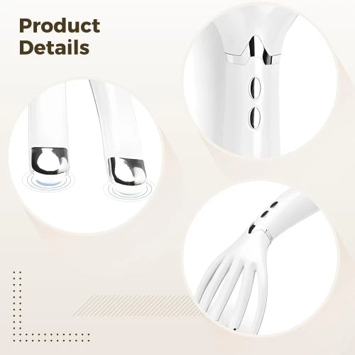 Mtech Multi-purpose Portable Vibration Rechargeable Head Massager Hand Shaped