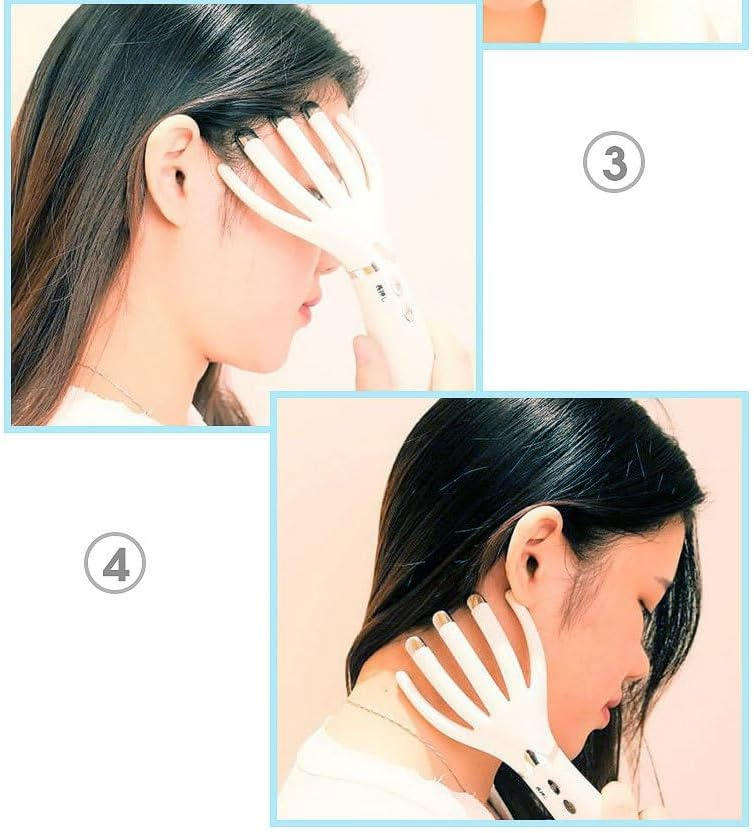 Mtech Multi-purpose Portable Vibration Rechargeable Head Massager Hand Shaped