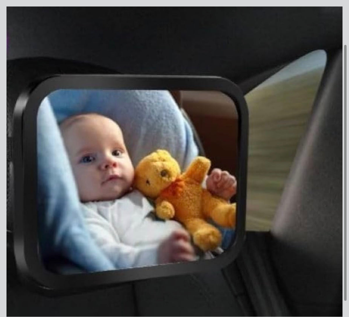 MBaby Baby Car Mirror Safety Car Seat Mirror with Wide Clear View for Back Seat
