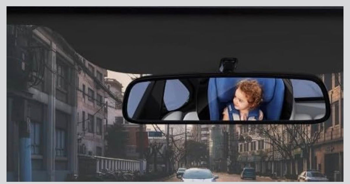 MBaby Baby Car Mirror Safety Car Seat Mirror with Wide Clear View for Back Seat