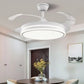 Wolulu LED Designer Ceiling Fan Retractable Blades 48inch