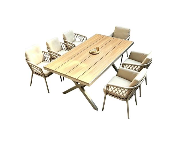 MFURN Trophy 7pc Outdoor Dining Set