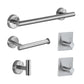 MHome Bathroom Accessory Set 5pc